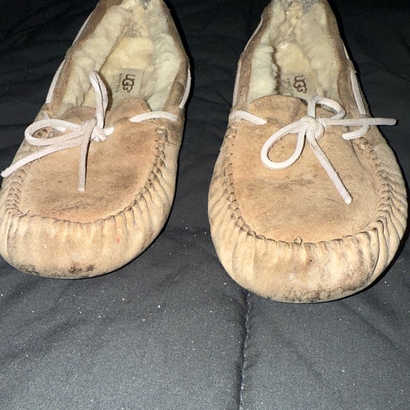 UGG Women's Cozy Tan Slippers - Picture 1 of 7